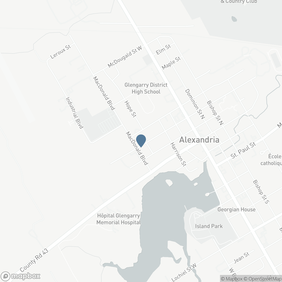 121 ST. GEORGE STREET W, Alexandria, Ontario K0C 1A0